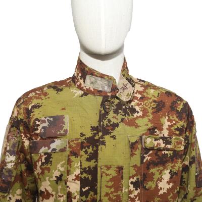 China Camuflaje táctico italiano anti-infrarrojo uniforme del ejército anti-mosquito en venta