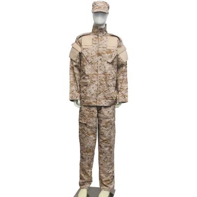 China Gepersonaliseerde woestijn camouflage uniformen anti-infrarood anti-statische anti-bacteriële militaire uniformen Te koop