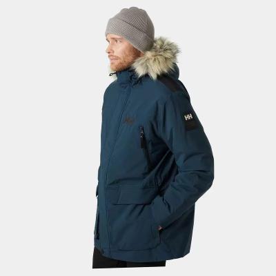 China Helly Hansen chaqueta Doberman Parka para hombres resistente al viento resistente al agua ropa de algodón caliente en venta