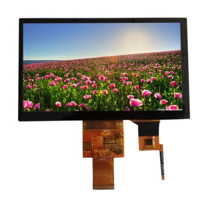 China 40 PIN RGB Interface 7inch 800x480 TFT Display Modules With PCAP 7 Touch Screen for sale