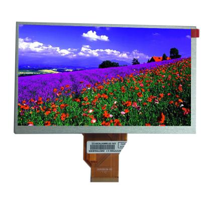 China Free shipping for 800x480 TFT LCD display 7 inch 50 pin with 24bit RGB interface 400 nits 7 for sale