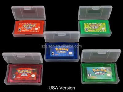 China Factory Price Pokemon Trading Card Games GBA Pokemon Games GP001 for sale