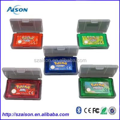 China Hot Sale Pokemon Games: Emerald, Fire Red, Leaf Green, Ruby and Sapphire for GBA Game Cards GP001 for sale