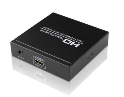 China High Quality ABS HD Video Converter HD To CVBS RCA Converter 1080P for sale