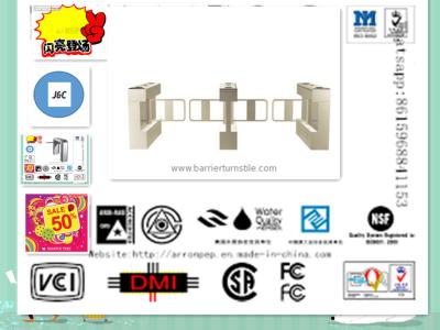 China Eersteklas Turnstile de Poortturnstile van de Ingangsschommeling Systemen voor Gemeenschap Voor de betere inkomstklasse Te koop