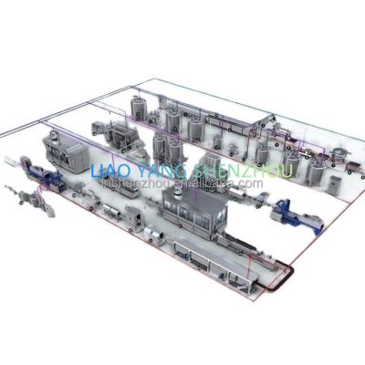 China Garment Shops Complete Automatic Milk Dairy Products Dairy Production Line / Milk Powder Production Line for sale