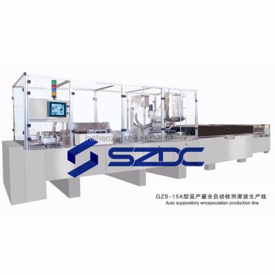 China Beverage Liquid Filling Equipment For Liquid Suppository Packing Line Line for sale