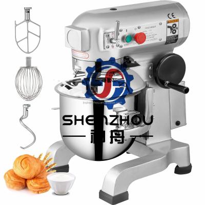 China Factory Professional Industrial Industrial Planetary Food Bakery Large Cake Mixer Beater Ejector Button Food Mixer for sale