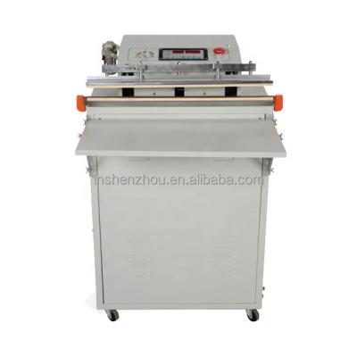 China CLOTHING 600 Semi-automatic Food External Pumping Vacuum Packaging Machine Model for sale