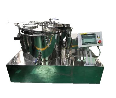 China Industrial Low Temperature CBD Pharmaceutical Hot Sale Herbal Oil Basket Extraction Hemp Centrifuge Machine for sale