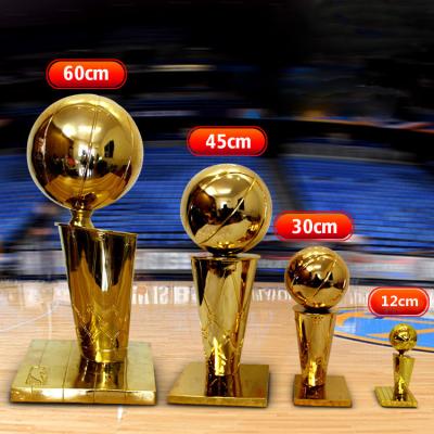 China Custom Hotel and Resort NBA Championship Trophy Curry Bryantby James Memorial Basketball Resin Trophy Souvenir Basketball Trophy for sale