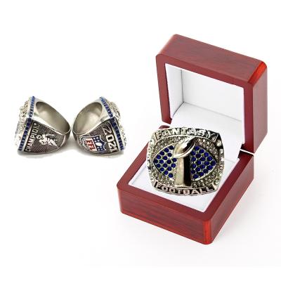 China 2021 Wholesale Fantasy Football FFL Casual / Sports Championship Ring Combine Commemorative Ring for sale