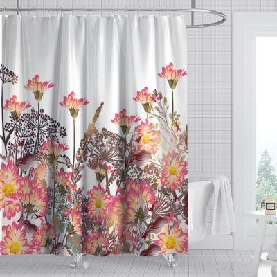 China Viable Customization African Shower Curtains Set Cheerful Chrimas Bath Mat And Shower Curtain Shower Curtain for sale