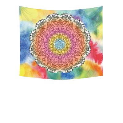 China Simple Hot Professional Trippy Mandala Decoration Wall Tapestries Lower Price Sale Digital Printed Tapestry Tapestry for sale