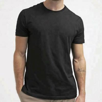 China Fashionable Black Round Neck Anti Pima Slim Fit 100% Pima Cotton White Egyptian T-Shirt for sale