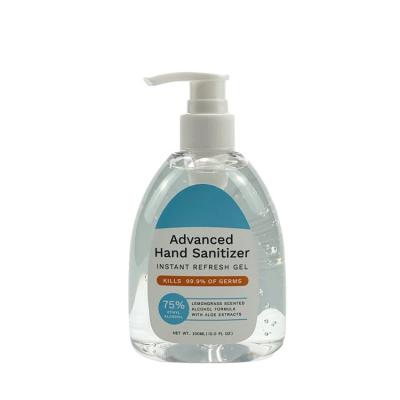 China Antibacterial Hand Gel 300ml Waterless Sanitizer 75% Alcohol (40 PCS/Carton) for sale