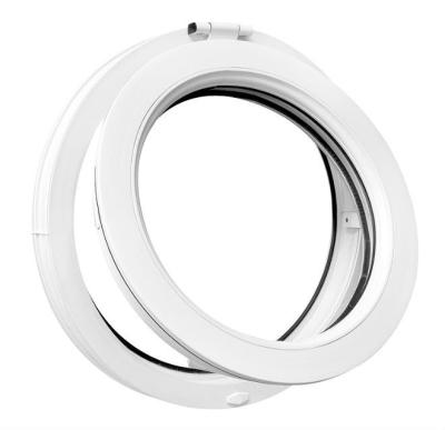 China Fixed Weibo Customized Round Aluminum Window Circular Upvc / Pvc Window for sale