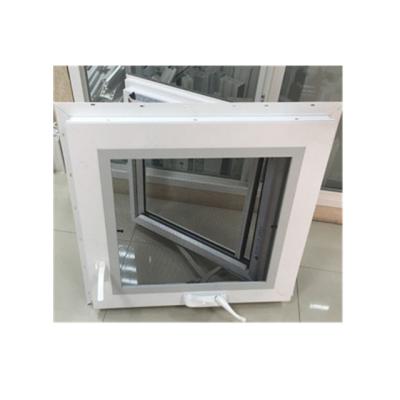 China Cheap Magnetic Screen Foshan Price House Window For Sale Plastic Crank Handle Window For Balcony PVC Replacement Crank Stained Glass for sale