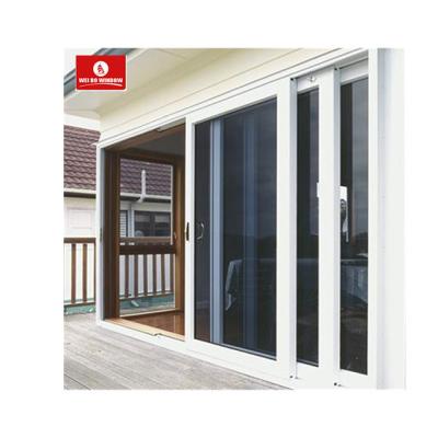 China Indian Style Sound Insulation UPVC Sliding Door Designs, Best Price of UPVC Sliding Glass Doors for sale