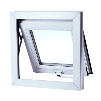 China Latest PVC/UPVC Magnetic Screen Tent Window Design For Home PVC Top Hung Window for sale