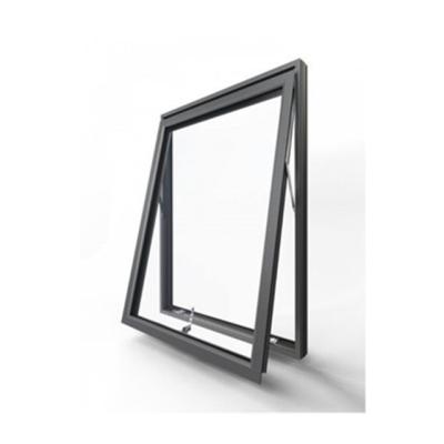 China Folding Screen Aluminum Alloy Frame Tent Window Top Hung Casement Windows for sale