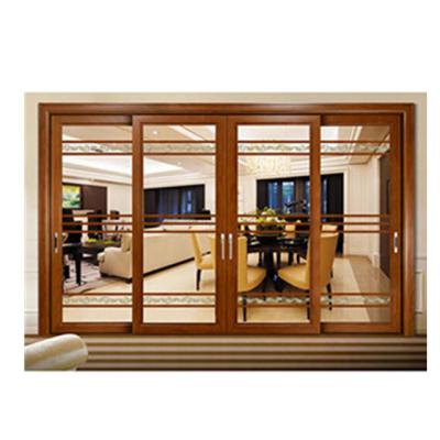 China Screen Sliding Glass Door Manufacturers Aluminum Folding Aluminum Hanging Sliding Door for sale