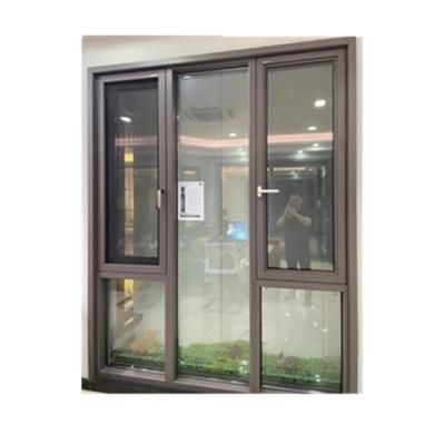 China Magnetic Screen 15 Days Direct Product And Lead Time Best Double Glass Casement Glass Double Shipping Swing Window Manufacturing Price Lower Price for sale