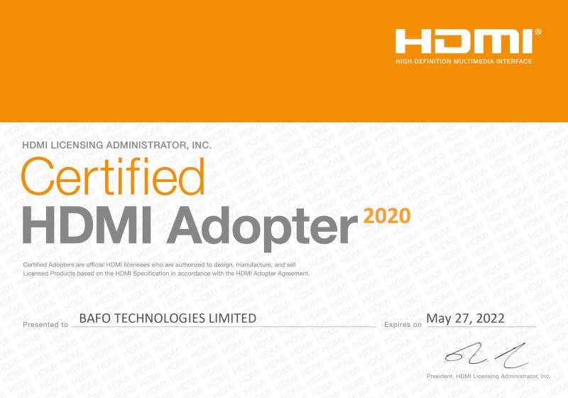 HDMI - BAFO TECHNOLOGIES LIMITED