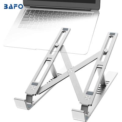 China Detachable Adjustable Aluminum Laptop Stand BAFO Height (Height) Adjustable Desk Stand For Laptop for sale