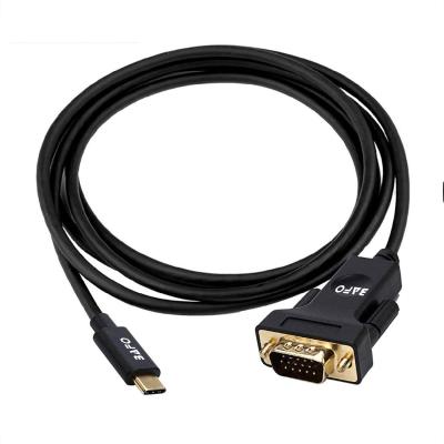 China BAFO Hd Camera Show Type C to VGA 1080p Video Output for Computer Cable for sale