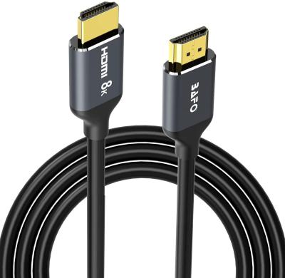 China BAFO HDMI2.1 8K@60Hz 120Hz 3D camera hdmi cable wholesale price hot selling high speed male to hdmi male for computer TV monitor for sale