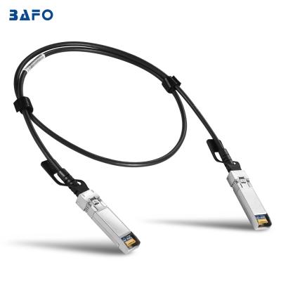 China High Capacity I/O Storage Area BAFO Networks High Speed ​​SFP-10G-DAC 30AWG -3M Copper Direct Attach Cable for sale