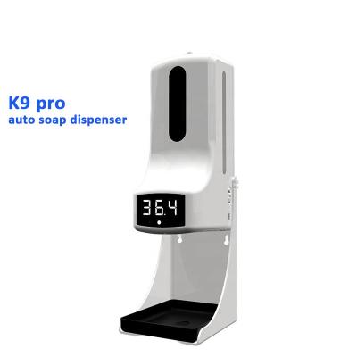 China Scum Soap Dispenser Blitzblue Wall Mount Dispenser K9 Pro Soap Thermometer With Auto Thermometer for sale