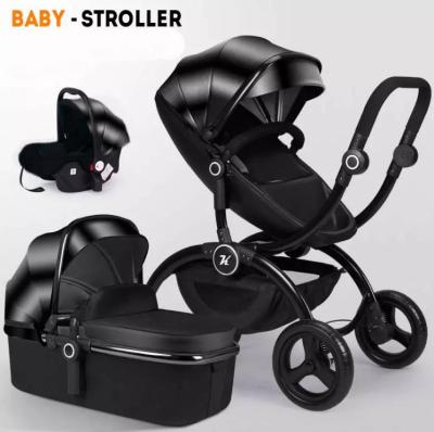 China 2021 Multifunctional Baby Pram Purpose 3 in 1 3-in-1 Baby Strollers with Basket for sale