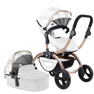 China 2021 Multifunctional Purpose 4 Wheels Travel Baby Stroller Stroller 3 in 1 Baby Carriage /Buggy Trolley for sale