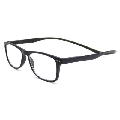 China Slim Fashion Portable Blue Light Blocking Reading Glasses Magnetic Neck Hanging Reading Glasses for sale