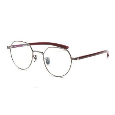 China Unisex Metal Optical Glass Eyeglass Frames For Women for sale