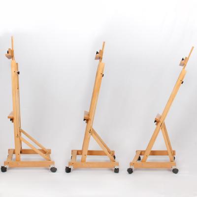 China Easel Folding Easel Scaffolding Oil Painting Painting Sketch Sketching Easel Can Be Raised And Lowered Back for sale