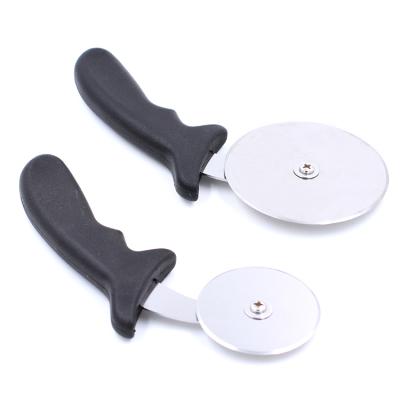 China Disposable Stainless Steel Wheel Pizza Slicer Cutter for sale