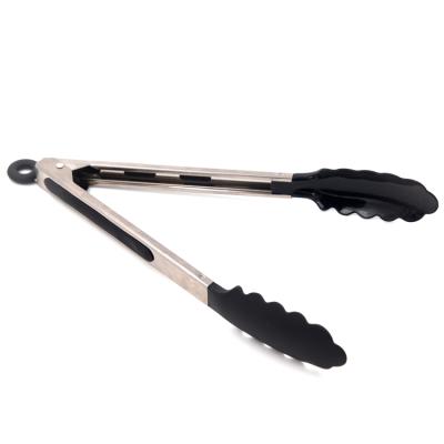 China Sustainable Stainless Steel Salad Tongs for Baking, Salad, Grilling, Serving and Frying for sale