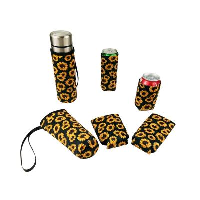 China Hot Selling Food Amazon Water Bottle Cooler Storag Holder Neoprene Water Cooler for sale