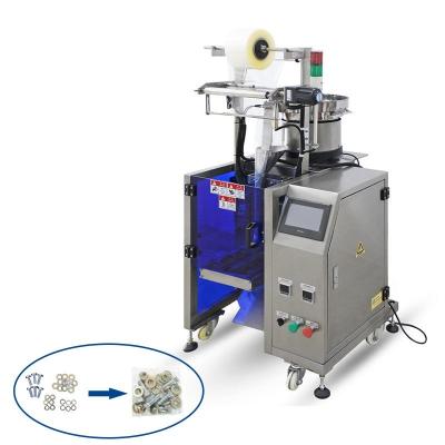 China Full Automatic Mini Food Bowls Packing Machine Hardware Parts Multi-vibration Wrapper With Automatic Counting Machine for sale