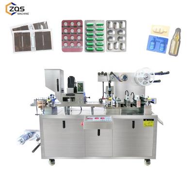 China Automatic Packing Food DPP Tablet Capsule Pill Flat Plate Strip Sealing PVC Capsule Pill Aluminum Plastic Packing Machine for sale