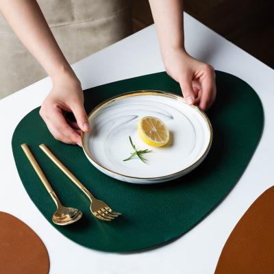 China Monzone Heat Resistant Meal Stocked Table Plate Dish Mat for sale