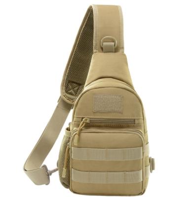 China Military Molle Army Oxford Cloth Small Backpack Waterproof Single Shoulder Men's Tactical Sling Bag for sale