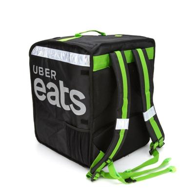 China Large Pizza Cooler Bag Custom Hot Backpack Insulation Waterproof Fast Shipping Thermal Bag Uber Suitcase Eats Fast Food Delivery Bag for sale