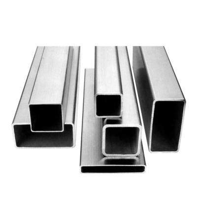 China Cold Rolled Sewn Structure Pipe 304 EFW Welded Stainless Steel Square Tube for sale