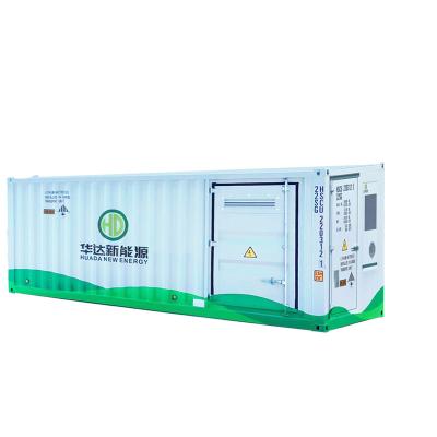 China Industrial OEM ODM 20ft 1 Mwh ​​LifePO4 Battery ESS Industria Battery Energy Storage System Container for sale