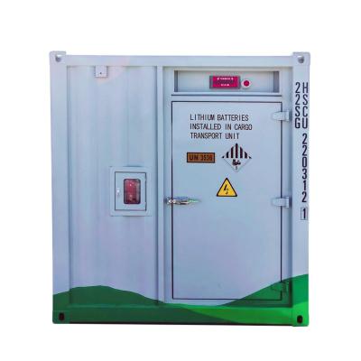 China Customized Outdoor 1mwh 5mwh Lithium Lifepo4 Lithium Ion Battery Energy Storage System Industrial Solar Container For Industry Commercial for sale