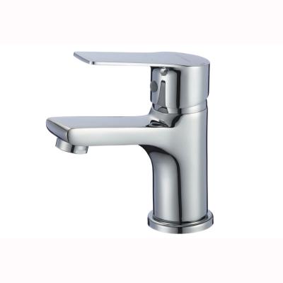 China Metered Faucets Hot And Cold Brass Cartridge Mixer Modern Sink Water Taps Sanitary Ware Building Material Bathroom Basin Faucet for sale